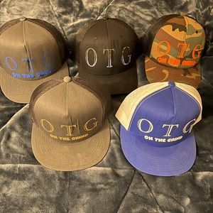 OTG (On the grind) snap back caps